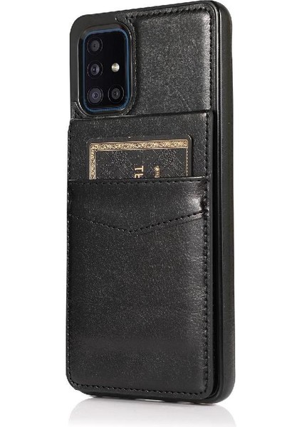 Samsung Galaxy A51 4g Kart Tutucu Premium Deri Toka ile Uyumlu (Yurt Dışından) fırsatları