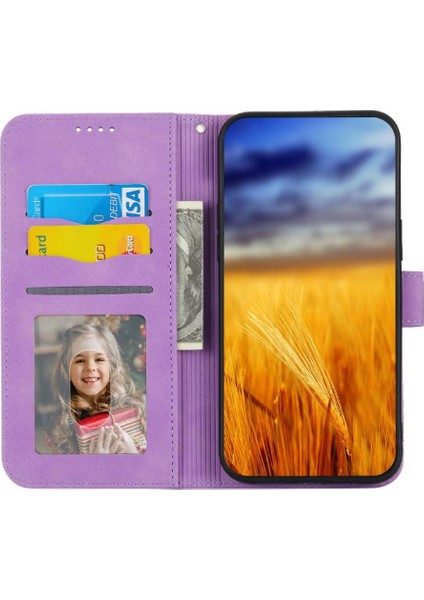 Mellow Shop Huawei Mate 60 Pro Için Flip Case Manyetik Kapatma Bileklik Premium Nakit (Yurt Dışından)