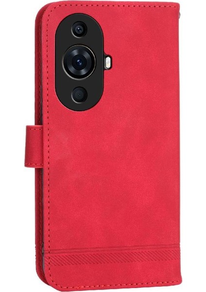 Huawei Nova 11 Pro Premium Kart Yuvaları Için Flip Case Bileklik Manyetik (Yurt Dışından)