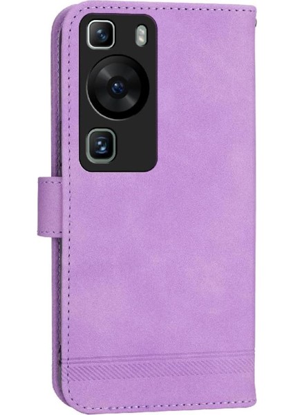 Mellow Shop Huawei P60 Bileklik Nakit Cep Kartı Yuvaları Için Flip Case Premium Manyetik (Yurt Dışından)