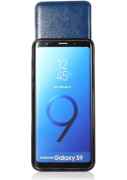 Kredi Manyetik Toka Kickstand ile Samsung Galaxy S9 ile Uyumlu (Yurt Dışından)
