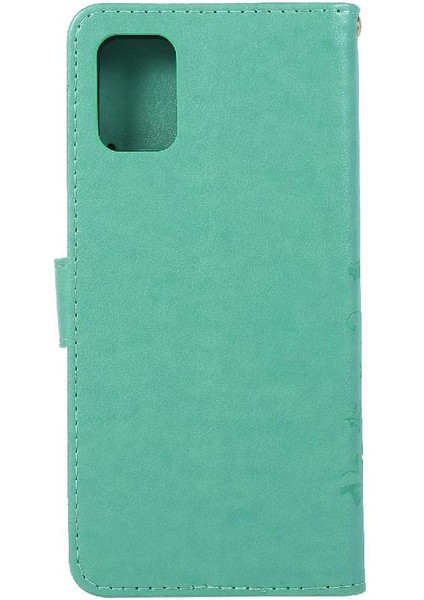 Samsung Galaxy A51 Pu Deri Manyetik Kapatma Kart Tutucu Için Filp Durumda (Yurt Dışından)