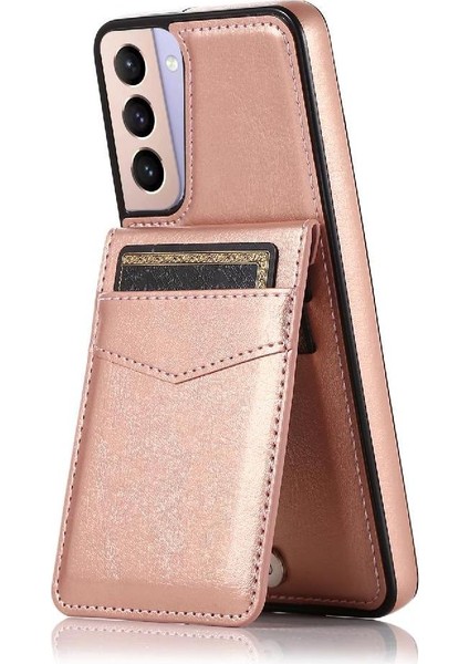 Samsung Galaxy S22 Artı Manyetik Toka Kickstand Kart ile Uyumlu (Yurt Dışından)