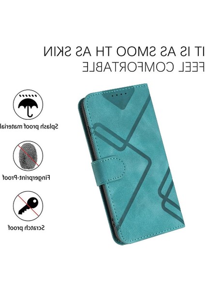 Kart Yuvası ile IPhone 16 Pro Max Pu Deri Manyetik Kapak Için Flip Case (Yurt Dışından)