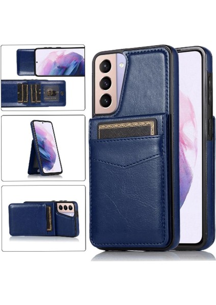 Samsung Galaxy S21 Fe Kart Tutucu Manyetik Toka Kickstand ile Uyumlu (Yurt Dışından)