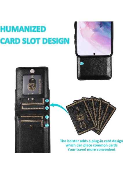 Samsung Galaxy S21 Artı Kılıf Cüzdan Premium Deri ile Uyumlu (Yurt Dışından) fırsatları