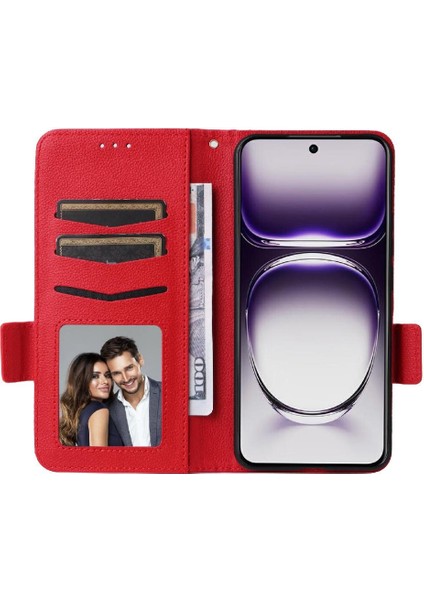 Oppo Oppo 12 5g Için Flip Case Kart Yuvaları Tutucu Yan Toka Cüzdan Pu (Yurt Dışından) fırsatları