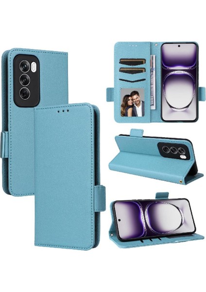 Oppo Oppo 12 5g Için Flip Case Kart Yuvaları Tutucu Yan Toka Cüzdan Pu (Yurt Dışından)