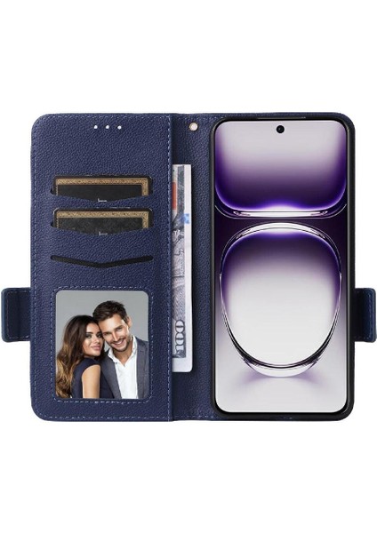 Oppo Oppo 12 5g Için Flip Case Kart Yuvaları Tutucu Yan Toka Cüzdan Pu (Yurt Dışından) fırsatları