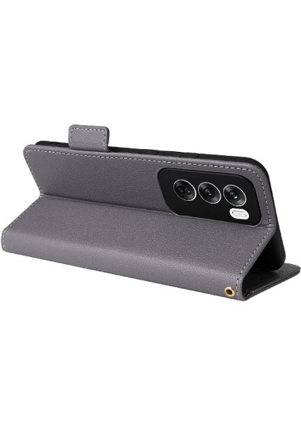 Oppo Oppo 12 5g Için Flip Case Kart Yuvaları Tutucu Yan Toka Cüzdan Pu (Yurt Dışından) modelleri