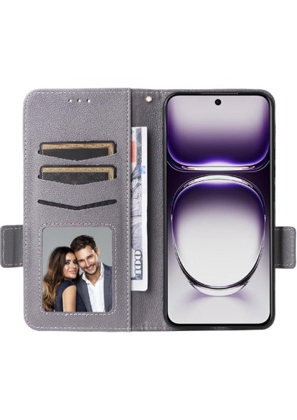 Oppo Oppo 12 5g Için Flip Case Kart Yuvaları Tutucu Yan Toka Cüzdan Pu (Yurt Dışından) fırsatları