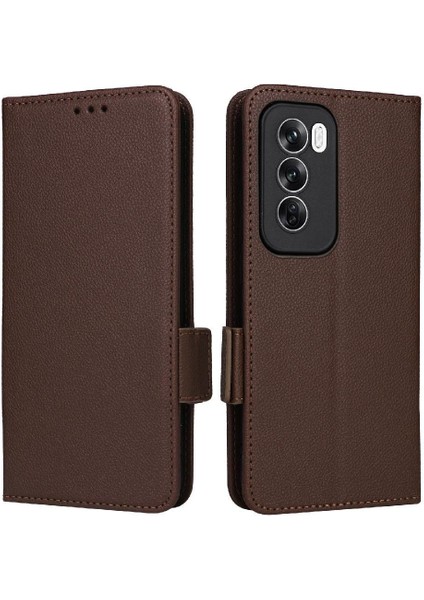 Oppo Oppo 12 5g Için Flip Case Kart Yuvaları Tutucu Yan Toka Cüzdan Pu (Yurt Dışından) indirimleri