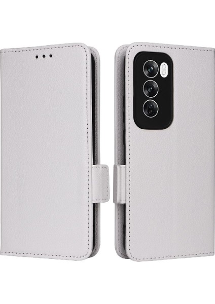 Oppo Oppo 12 5g Için Flip Case Kart Yuvaları Tutucu Yan Toka Cüzdan Pu (Yurt Dışından)