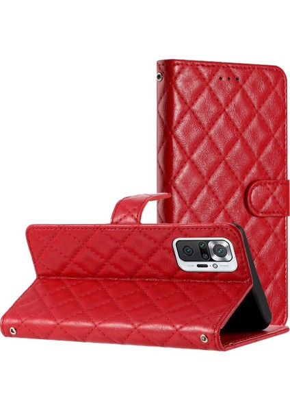 Xiaomi Redmi Not 10 Pro Max Tpu Darbeye Kickstand Için Flip Case Folio (Yurt Dışından)