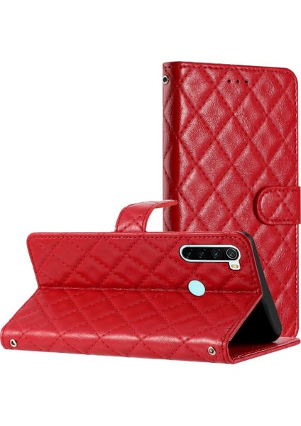 Xiaomi Redmi Not 8t Kart Yuvaları Için Flip Case Tutucu Kickstand Manyetik Pu (Yurt Dışından)