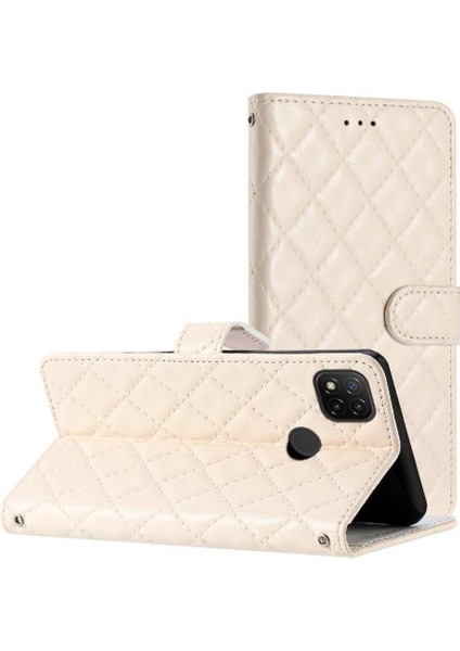 Xiaomi Redmi 9c Kart Yuvaları Için Flip Case Tutucu Kickstand Manyetik Folio (Yurt Dışından)