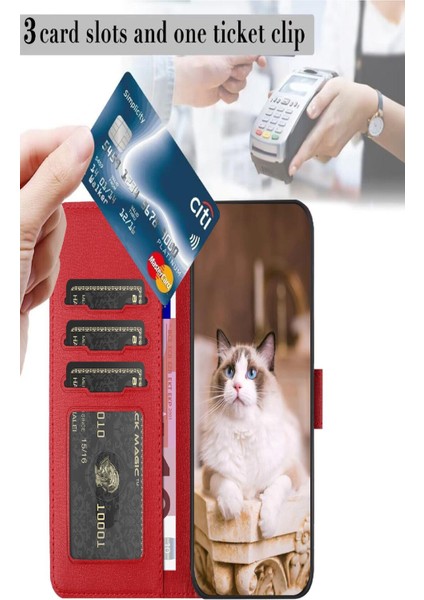 Iphone 15 Için Pro Karikatür Kedi Telefon Kılıfı Deri Kılıf (Yurt Dışından) modelleri