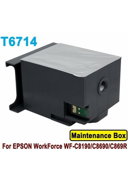 Epson Workforce Pro WF-C869RDTWF Epp T6714-C13T671400 Muadil Atık Kutusu Bakım Tankı