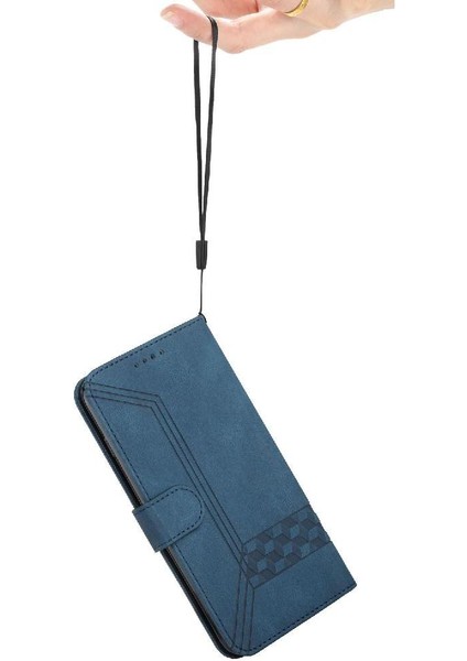 Kullanışlı Stand Pu ile Samsung Galaxy M55 Cüzdan Kartı Kapağı ile Uyumlu (Yurt Dışından)