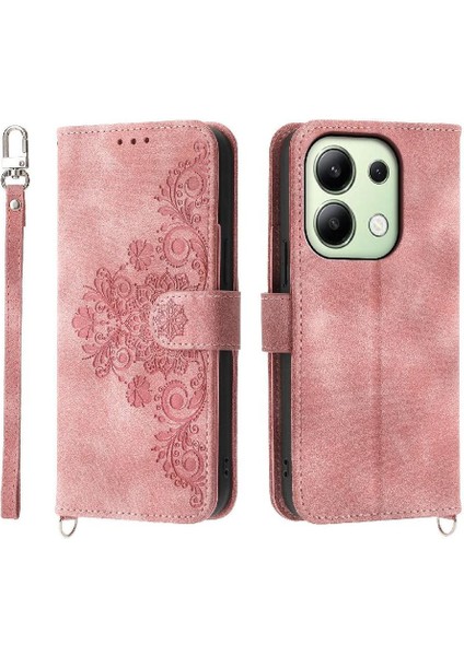 Xiaomi Redmi Not 13 Için Flip Case 4g Kabartmalı Darbeye Çoklu Kredi (Yurt Dışından) modelleri