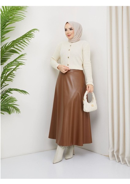 Mevlana Model Deri Etek- Taba fırsatları