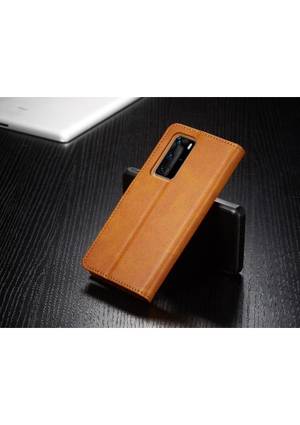 Tutucu ile Huawei P40 Pro Buzağı Doku Yatay Çevir Deri (Yurt Dışından) fırsatları