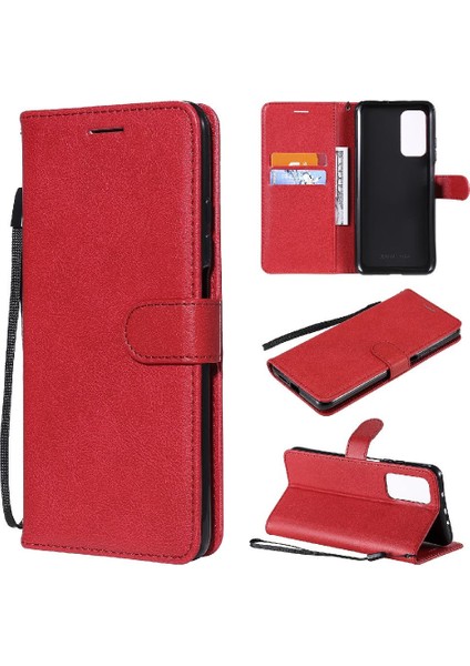 Xiaomi 10T Için Flip CASE/10T Pro Yüksek Kalite Deri Klasik Düz Renk (Yurt Dışından)