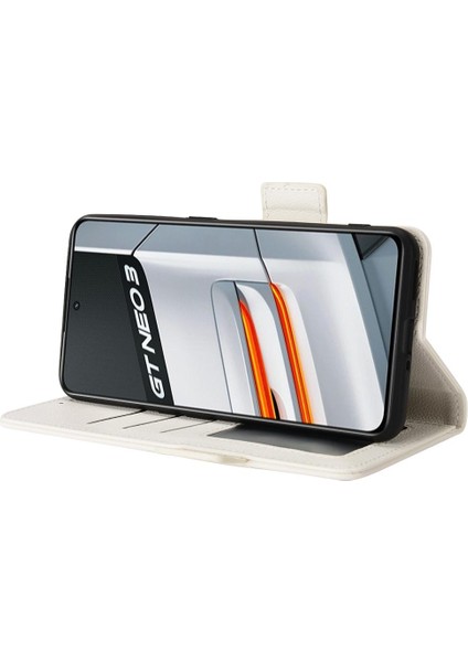 Realme Gt Neo 3 Için Kılıf Cüzdan Kart Yuvaları Tutucu Manyetik Pu Deri Yan (Yurt Dışından) fiyatları