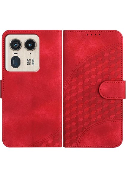 Motorola Moto X50 Ultra Pu Deri Flip Kapak Için Flip Case Darbeye (Yurt Dışından)