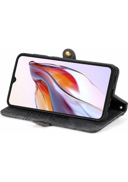 Xiaomi Redmi 12C Darbeye Kapak Kapak Kılıf Için Flip Case Basit (Yurt Dışından)