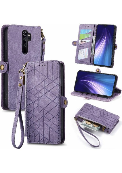 Xiaomi Redmi Not 8 Pro Için Flip Case Darbeye Basit Iş Çevirme (Yurt Dışından)