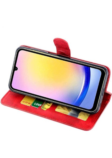 Samsung Galaxy A25 Pu Deri Kickstand Manyetik Kapatma Için Filp Durumda (Yurt Dışından) fırsatları