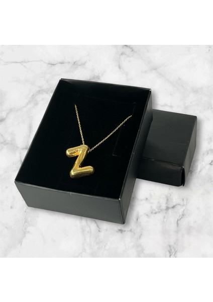 925 Ayar Gümüş Z Harf Kolye, Harf Kolye, Gümüş Kolye fiyatları