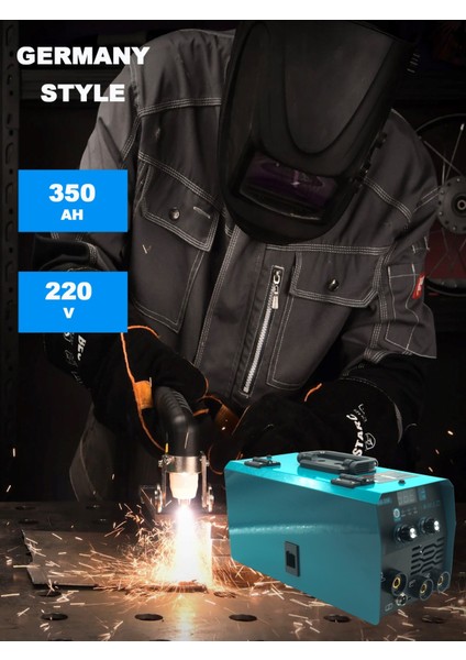 350 Amper Çift Fonksiyonlu Inverter Gazsız Gazaltı Kaynak Makinesi fiyatları
