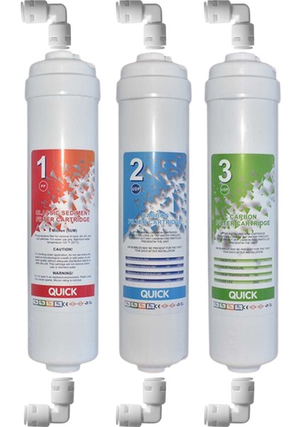 Ihlas Aura Cebilon Inline Su Arıtma Cihazı 5'li Filtre Takımı (Kolay Montaj) modelleri