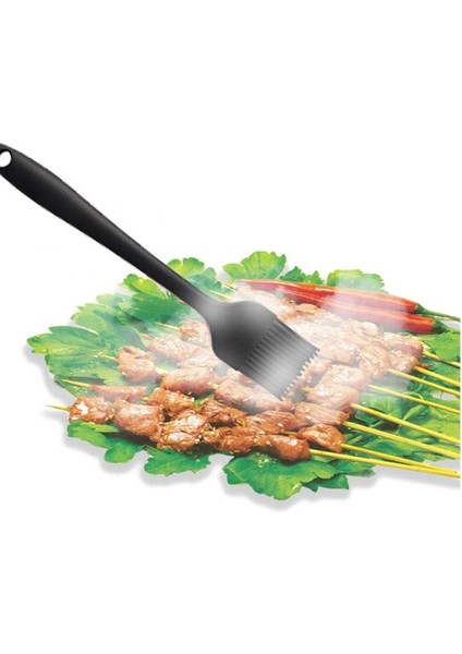 Silikon Spatula Seti - Siyah 6 Parça Paslanmaz Çelik Çekirdekli Yapışmaz Kauçuk Spatula - Pişirme, Pişirme ve Karıştırma Için Isıya Dayanıklı Spatula Mutfak Gereçleri Seti (Yurt Dışından)