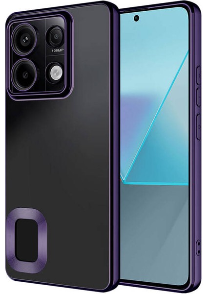 Redmi Note 13 4g Kılıf Logo Detaylı ve Parlak Nlight Premium Silikon Kapak