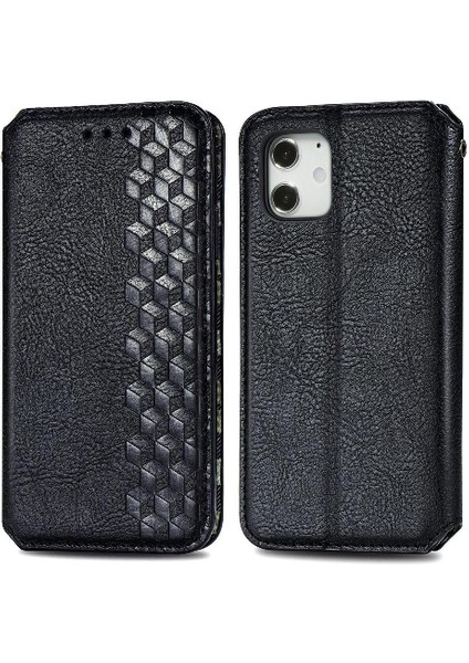 Apple IPhone 12 Mini Kapak Kapak Kılıf Cüzdan Fonksiyonu Için Kılıf (Yurt Dışından)