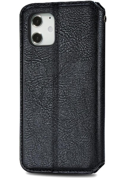 Apple IPhone 12 Mini Kapak Kapak Kılıf Cüzdan Fonksiyonu Için Kılıf (Yurt Dışından)
