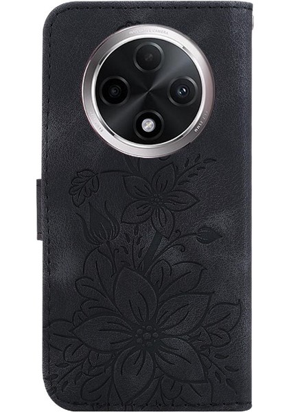 Oppo A3 Pro 5g Manyetik Kart Tutucu Için Flip Case Kickstand Cüzdan Zambak (Yurt Dışından)