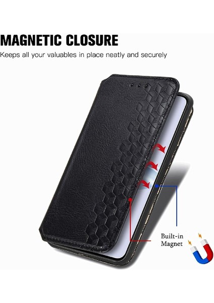 Oppo Oppo 11F 5g Için Kılıf Zarif Iş Deri Çanta Moda Tasarımı (Yurt Dışından)