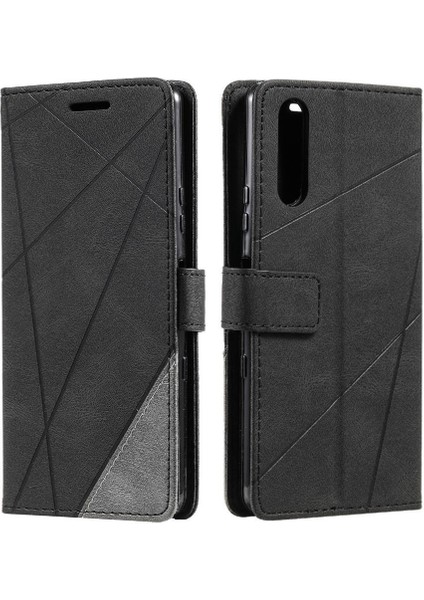 Sony Xperia 5 Iv Için Kılıf Pu Deri Cüzdan Flip Folio Darbeye Manyetik (Yurt Dışından)