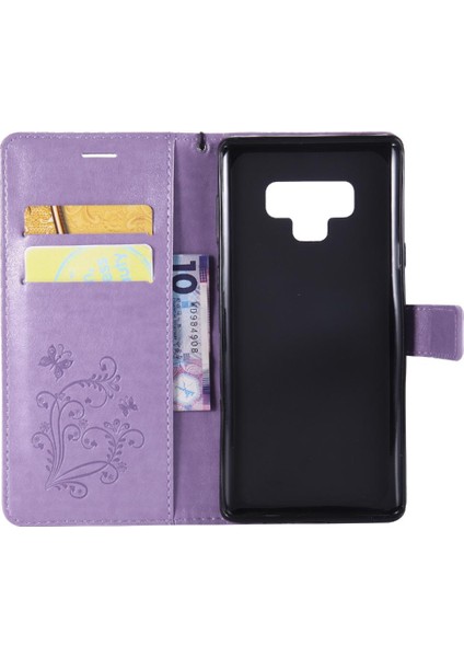 Samsung Galaxy Not 9 Için Kılıf Darbeye Kapak ile Kickstand Çevirin Kart (Yurt Dışından) modelleri