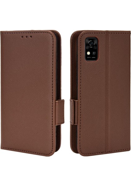 Zte Blade Case Yan Toka Cüzdan Pu Deri Manyetik Kart Yuvaları (Yurt Dışından)