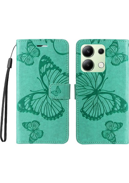 Xiaomi Redmi Not 13 Için Flip Case 4g Flip Kickstand Pu Deri Darbeye (Yurt Dışından)