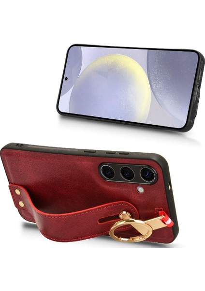 Samsung Galaxy S24 Artı Bilek Kayışı Premium Pu Deri Kılıf (Yurt Dışından) modelleri