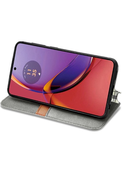 Motorola Moto G84 5g Deri Kılıf Kapak Çevirin Cüzdan Fonksiyonu (Yurt Dışından)