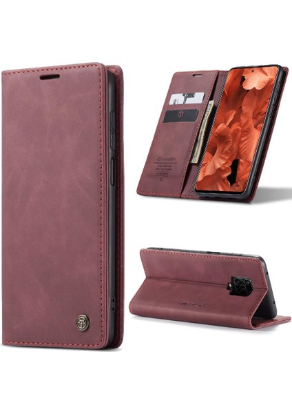 Xiaomi Redmi Not 9 Için Flip Case Pro Max Manyetik Kapatma Darbeye Pu (Yurt Dışından)