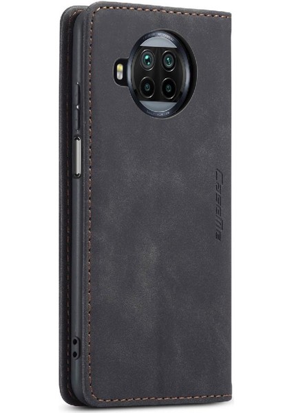 Xiaomi 10T Lite 5g Için Flip Case Kart Yuvası Kickstand Manyetik Kapatma (Yurt Dışından)