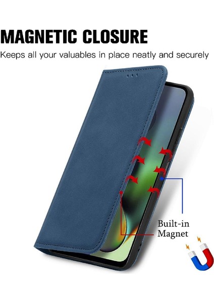 Motorola Moto G54 5g Cüzdan Deri Kılıf Basit Iş Için Flip Case (Yurt Dışından) fırsatları